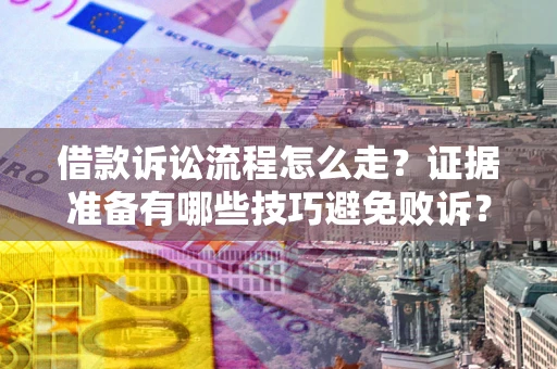 北京借款诉讼流程怎么走？证据准备有哪些技巧避免败诉？