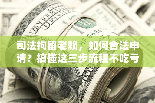 北京司法拘留老赖，如何合法申请？搞懂这三步流程不吃亏！