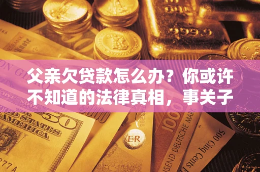 北京父亲欠贷款怎么办？你或许不知道的法律真相，事关子女未来