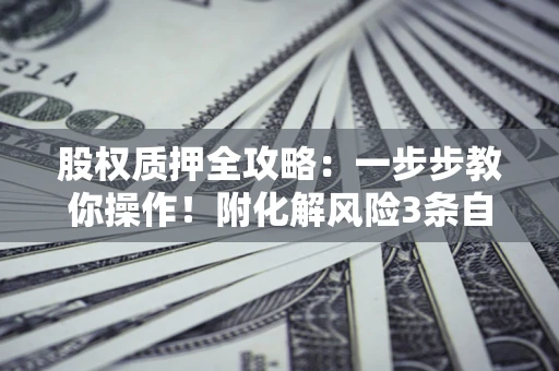 北京股权质押全攻略：一步步教你操作！附化解风险3条自救法则