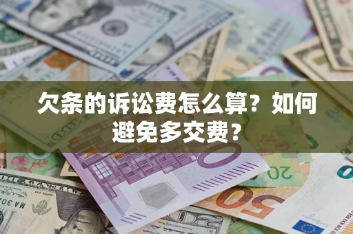 北京欠条的诉讼费怎么算？如何避免多交费？