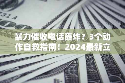 北京暴力催收电话轰炸？3个动作自救指南！2024最新立案标准全解析